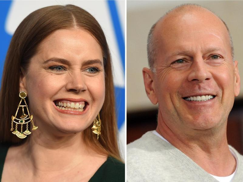Amy Adams und Bruce Willis sind für eine «Goldene Himbeere» nominiert. Foto: Jordan Strauss/Pedersen/Invision/AP/dpa/dpa