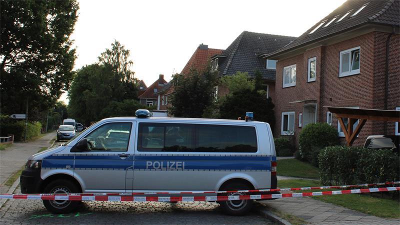 Polizei: Drei Stader Opfer stammten aus Region Hannover An dem Gebäude selbst sind von außen keine Beschädigungen zu sehen.