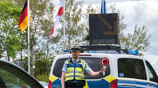 An der Grenze zu Dänemark werden von der Bundespolizei weit weniger unerlaubte Einreisen festgestellt als an den Grenzen zu Polen, Frankreich und Österreich. (Archivfoto)
