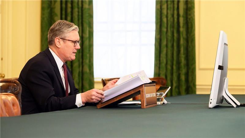 An der Konferenz nahmen mehrere Staats- und Regierungschefs sowie die Spitzen von Nato und EU teil.