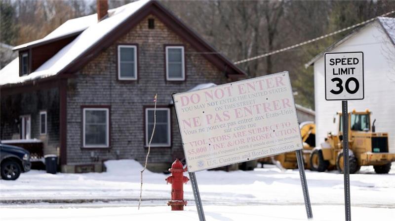 An der US-Grenze zu Kanada hat eine bizarre Kriminalgeschichte ihren Anfang gefunden - der eigentlich gar nicht der Anfang war. (Archivbild)