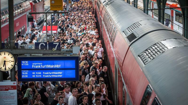 Reise-Probleme für Fans: Fragen und Antworten zum Bahnstreik An diesem Wochenende wird die An- und Abreise zu Fußballspielen schwierig.