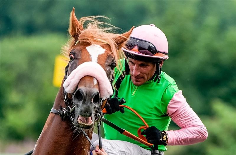 Andrasch Starke ist der erfolgreichste Jockey in der Geschichte des deutschen Rennsports. Foto: dpa-Bildfunk