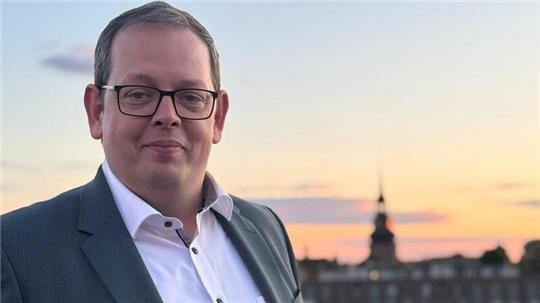 André Weseloh fordert die Amtsinhaberin heraus.