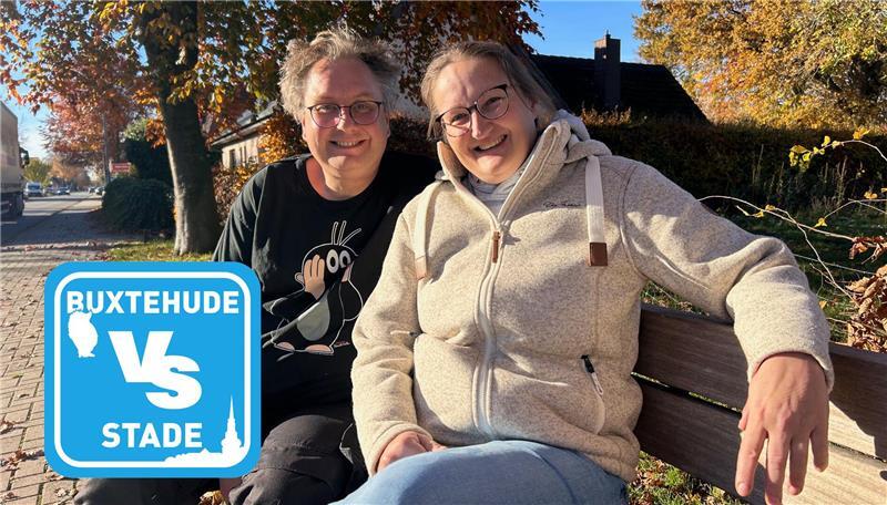 André und Inka Wollenberg sind in Stade für den Dauerbrenner Kneipenquiz in der Seminarturnhalle verantwortlich.