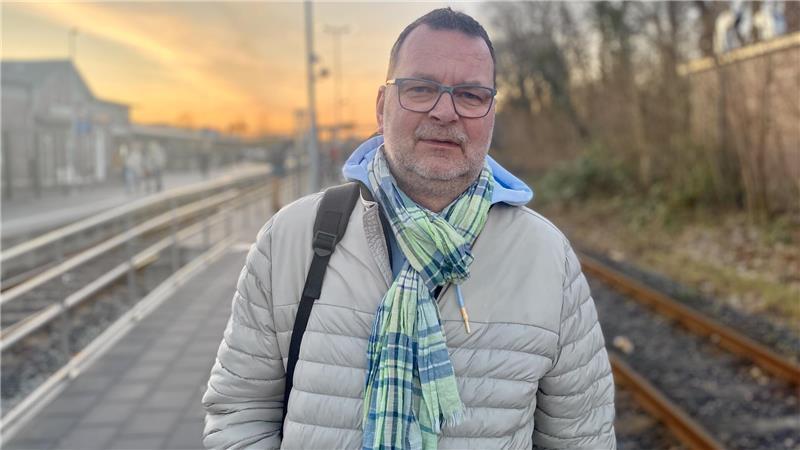 Die EVB: Eine Erfolgsgeschichte für die Stader Geest? Was Pendler berichten Andreas Meyer pendelt nicht mehr so oft nach Hamburg wie vor Corona.