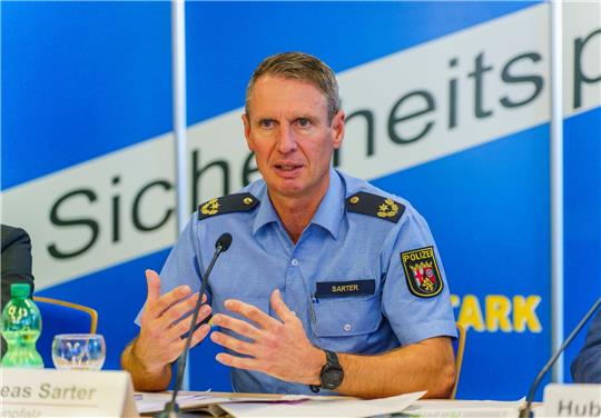 Andreas Sarter, Polizeivizepräsident am Polizeipräsidium Rheinpfalz, auf der Pressekonferenz: «Uns war bekannt, mit welchem Menschen wir zu tun haben.»