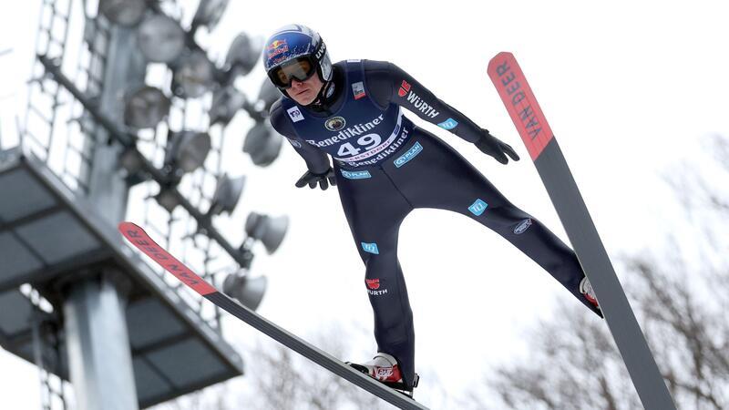 Andreas Wellinger landete beim Skifliegen in Oberstdorf nur auf dem sechsten Rang.