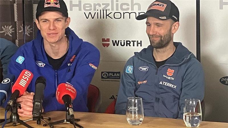 Andreas Wellinger und Pius Paschke sind optimistisch.