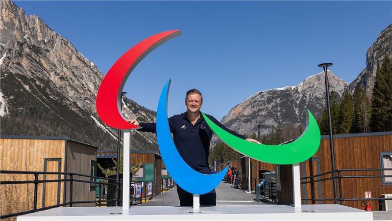 Andrew Parsons, Präsident des Internationalen Paralympischen Komitees. 