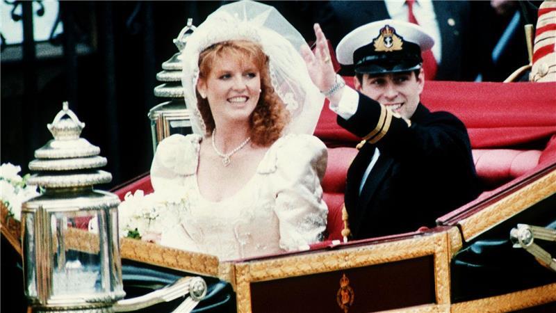 Was wird aus „Fergie“? Andrews Ex-Frau verliert alles Andrew und Ferguson heirateten fünf Jahre nach Charles und Diana. (Archivbild)