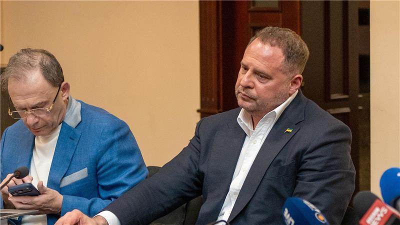 Andrij Jermak war die einst rechte Hand von Präsident Wolodymyr Selenskyj. (Archivfoto)