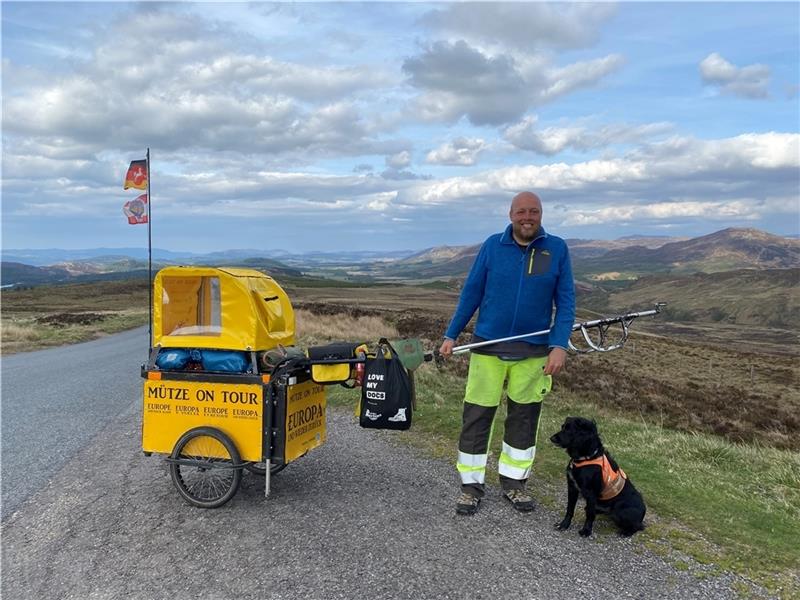 Anfang Mai erreichte Rinck den Pass des Lecht in Schottland. Foto: Rinck