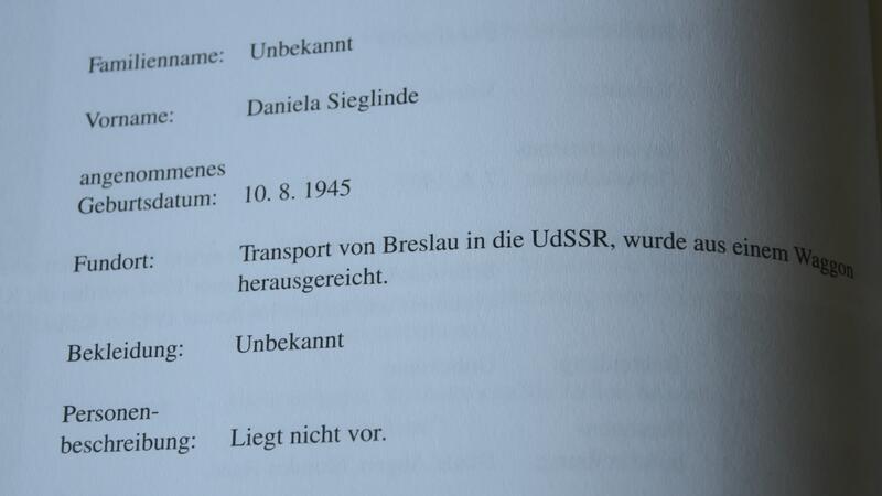Angaben in den einstigen Suchdienstbögen wurden in das Buch „Ich hab dich so gesucht“ aufgenommen.
