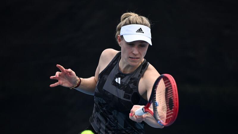Kerbers Comeback nach Babypause: „Mache mir keinen Druck“ Angelique Kerber freut sich nach der Babypause auf den Wettkampf.