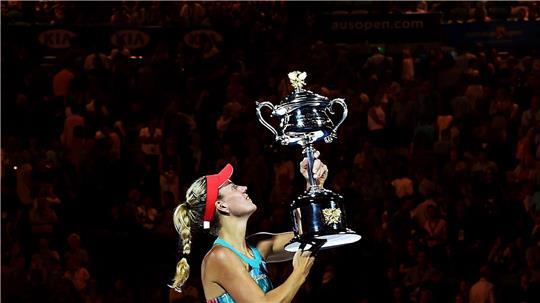 Angelique Kerber gewann vor zehn Jahren bei den Australian Open ihren ersten Grand-Slam-Titel.