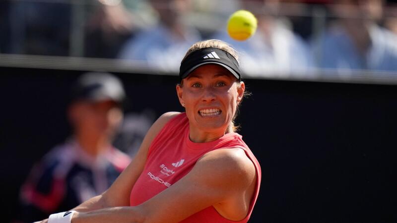 Kerber verliert trotz guter Partie gegen Swiatek Angelique Kerber musste sich Iga Swiatek in Rom geschlagen geben.