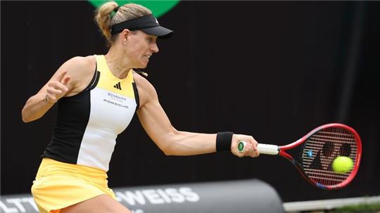Angelique Kerber musste sich der Tschechin Linda Noskova geschlagen geben.