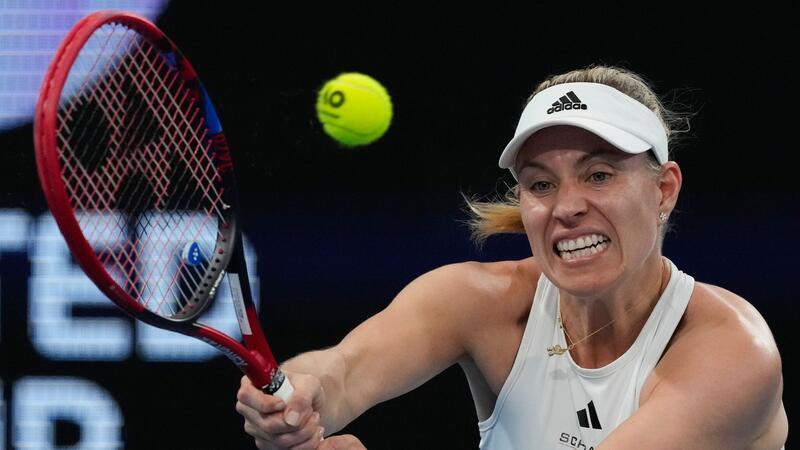 Angelique Kerber war gegen die Griechin Maria Sakkari chancenlos.