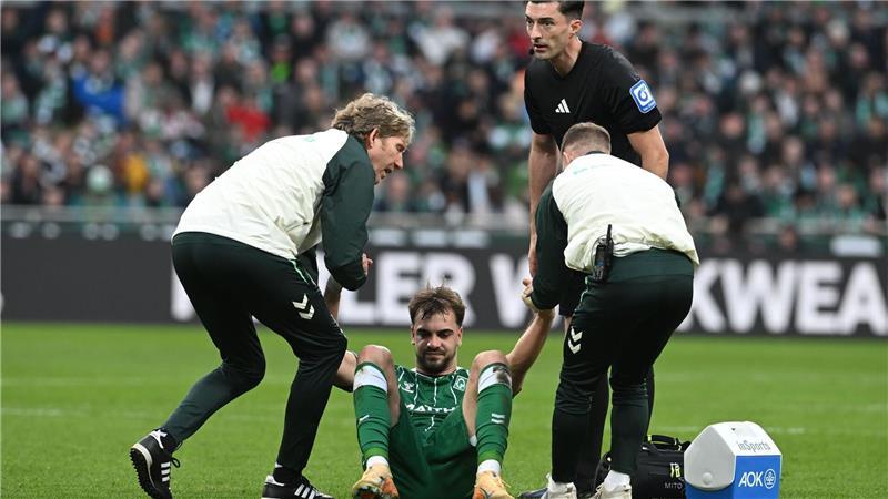 Angeschlagen: Werder-Stürmer Jovan Milosevic.