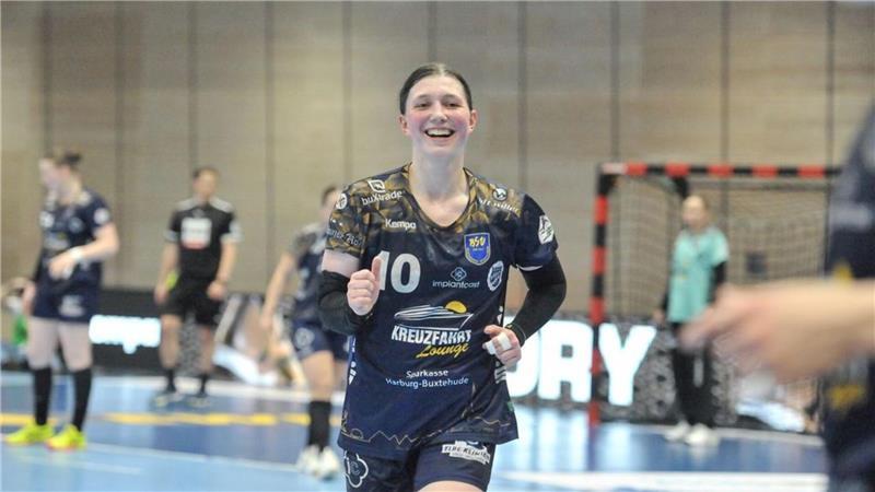 Anika Hampel verkörperte im letzten Heimspiel noch einmal Spielfreude pur.