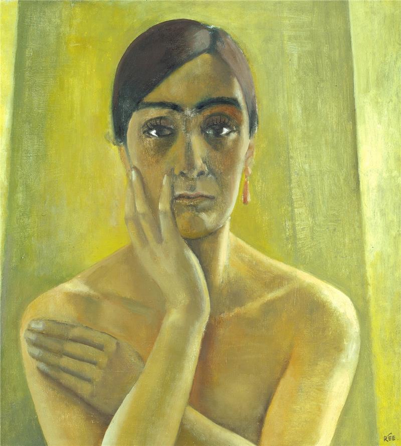 Anita Rée: Selbstbildnis , 1930, Öl auf Leinwand © Hamburger Kunsthalle / bpk. Foto Elke Walford