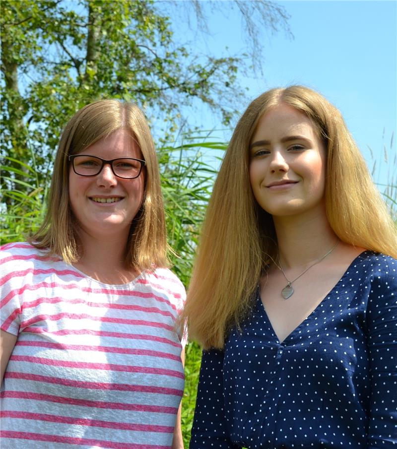 Anke Harrius (links) und Lara-Amina Vollmers sind die Sprecherinnen der wiederbelebten Jugendkonferenz.