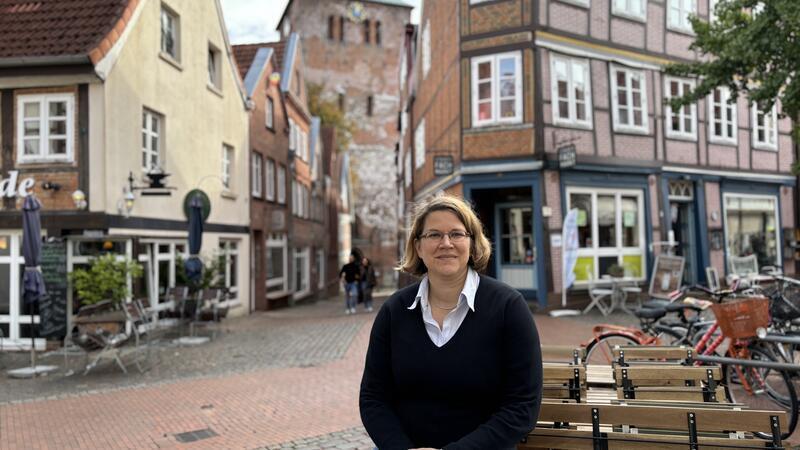 Ann-Katrin Hamsch ist begeistert von Stade und der Wilhadi-Gemeinde.