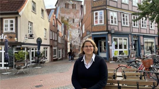 Ann-Katrin Hamsch ist begeistert von Stade und der Wilhadi-Gemeinde.