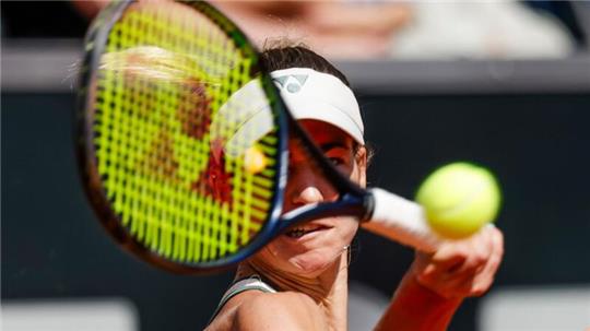 Anna Bondar spielt in Hamburg stark.