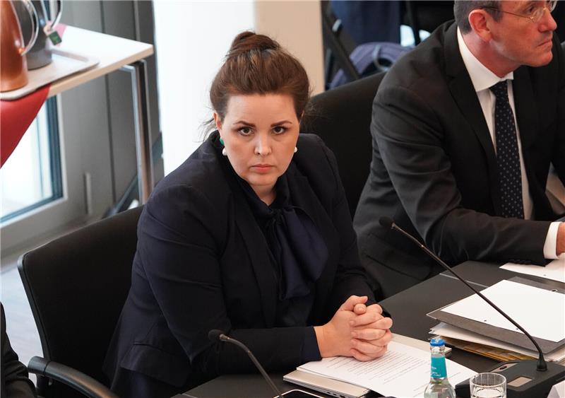 Anna Gallina (Bündnis 90/Die Grünen), Senatorin für Justiz und Verbraucherschutz in Hamburg. Foto: Marcus Brandt/dpa