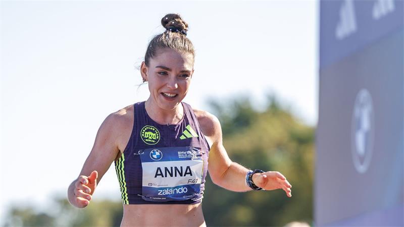 „Bitter“: Marathon-Drama in Berlin um Äthiopierin Assefa Anna Langerwisch war die schnellste Deutsche beim Berlin-Marathon.