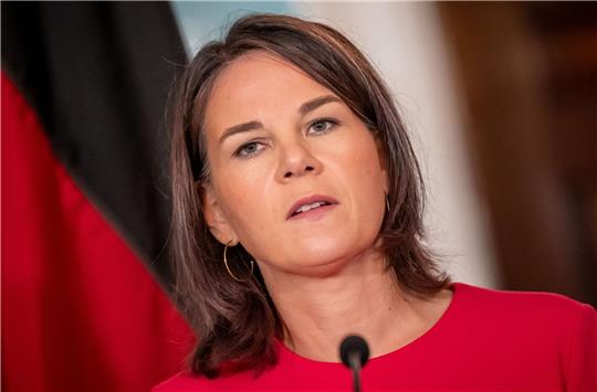 Annalena Baerbock befindet sich zu Besuch in den USA.