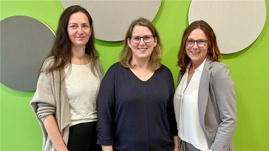 Anne Kamke, Maike Jürs und Petra Timmann (von links) unterstützen als Verfahrenslotsinnen Kinder und junge Menschen mit Behinderung.