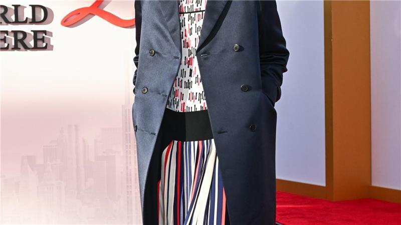 Anne Wintour, die über Jahrzehnte die US-Vogue als Chefredakteurin prägte, bei der Premiere in Manhattan.