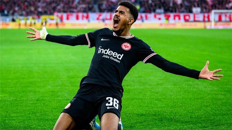Eintracht hofft in Europa auf magische Nächte Ansgar Knauff ist einer von nur noch fünf Profis im Kader von Eintracht Frankfurt, die 2022 beim Europa-League-Triumph dabei waren.