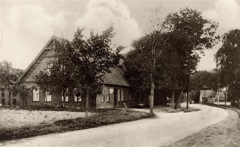 Ansichtskarte vom Hollenbecker Gasthof von Jürgen Fitschen.