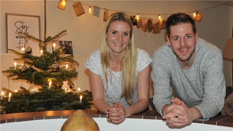 Vom Torwarttrainer zur Nummer 1: Jan Peveling startet nochmals durch Antje und Jan Peveling (2017).