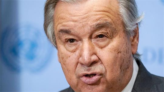 António Guterres ist als erster UN-Generalsekretär seit 15 Jahren in Syrien