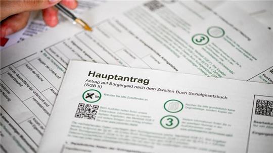 Antrag auf Bürgergeld.