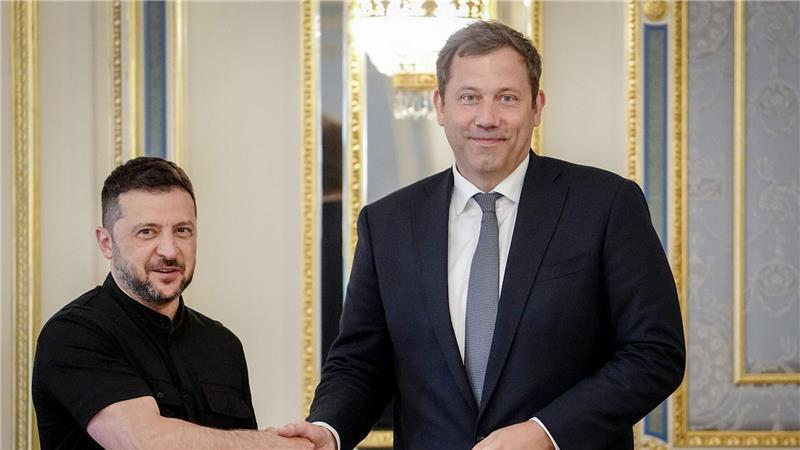 Bilder des Tages Antrittsbesuch in der Ukraine: Lars Klingbeil