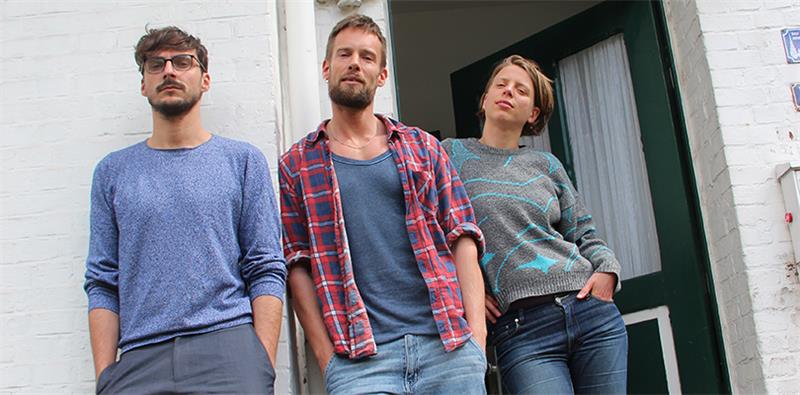 „Die Schläferin“: Kriminalfall erschütterte vor sechs Jahren Stade Arbeiteten gemeinsam am Film Mirko Winkel, Tim Schramm und Alexandra Gerbaulet. Foto Klempow
