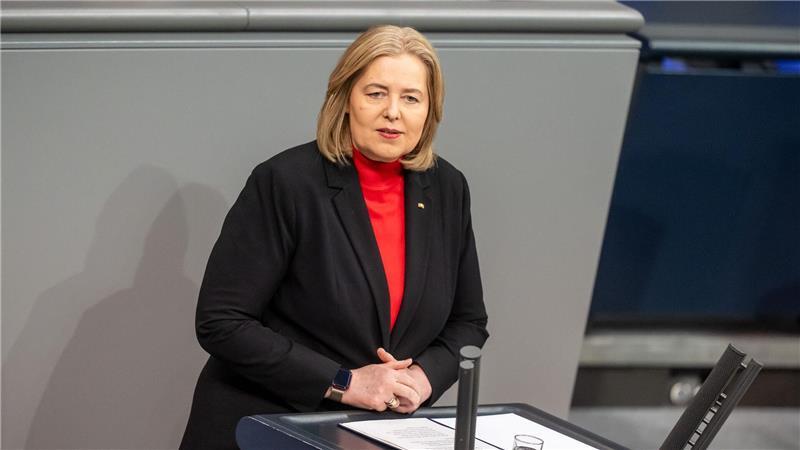 Arbeitsministerin Bärbel Bas (SPD) wirbt für die Bürgergeld-Reform.