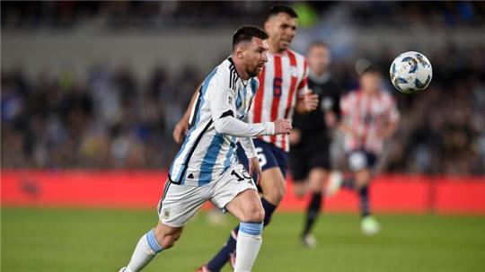 Argentiniens Superstar Lionel Messi wurde in der 53. Minute eingewechselt.