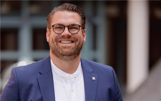 Arne Kramer, noch in Diensten der Landkreis-Verwaltung, strebt nach dem Bürgermeister-Posten in Stade.