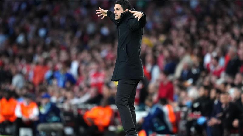 Arsenal-Trainer Mikel Arteta.