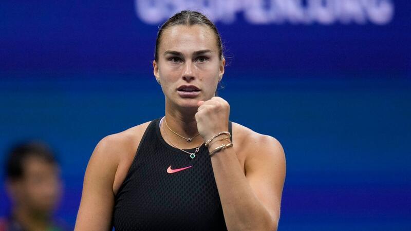 Kein Butler: Pegulas Weg zum „Kindheitstraum“ Aryna Sabalenka darf jubeln: Wie vor einem Jahr steht sie im US-Open-Finale.