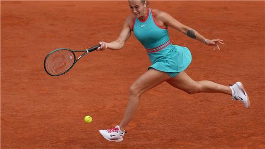 Aryna Sabalenka steht bei den French Open im Halbfinale.