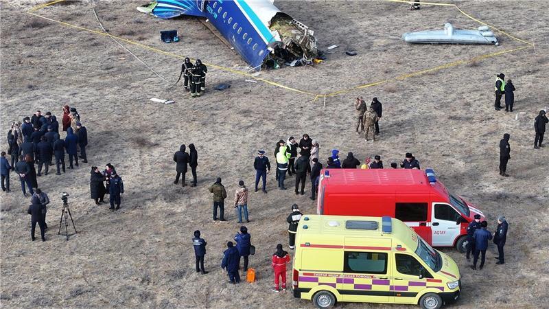 Putin will Aserbaidschan nach Flugzeugabsturz entschädigen Aserbaidschan hatte ein Schuldeingeständnis aus Russland gefordert. (Archivbild)