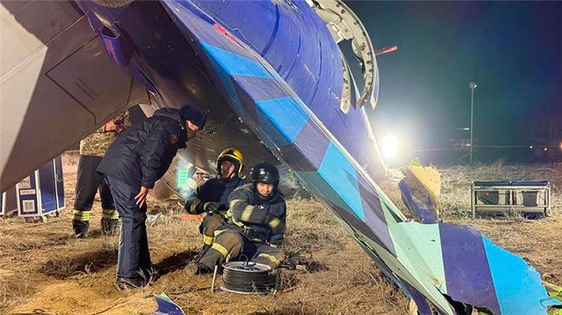 Nach Flugzugabsturz: Kremlchef Putin entschuldigt sich Aserbaidschan sprach nach dem Absturz vom Einsatz einer Waffe gegen das Passagierflugzeug. (Archivbild)